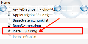 Installesd.dmg Disk Utility High Sierra Basesystem
